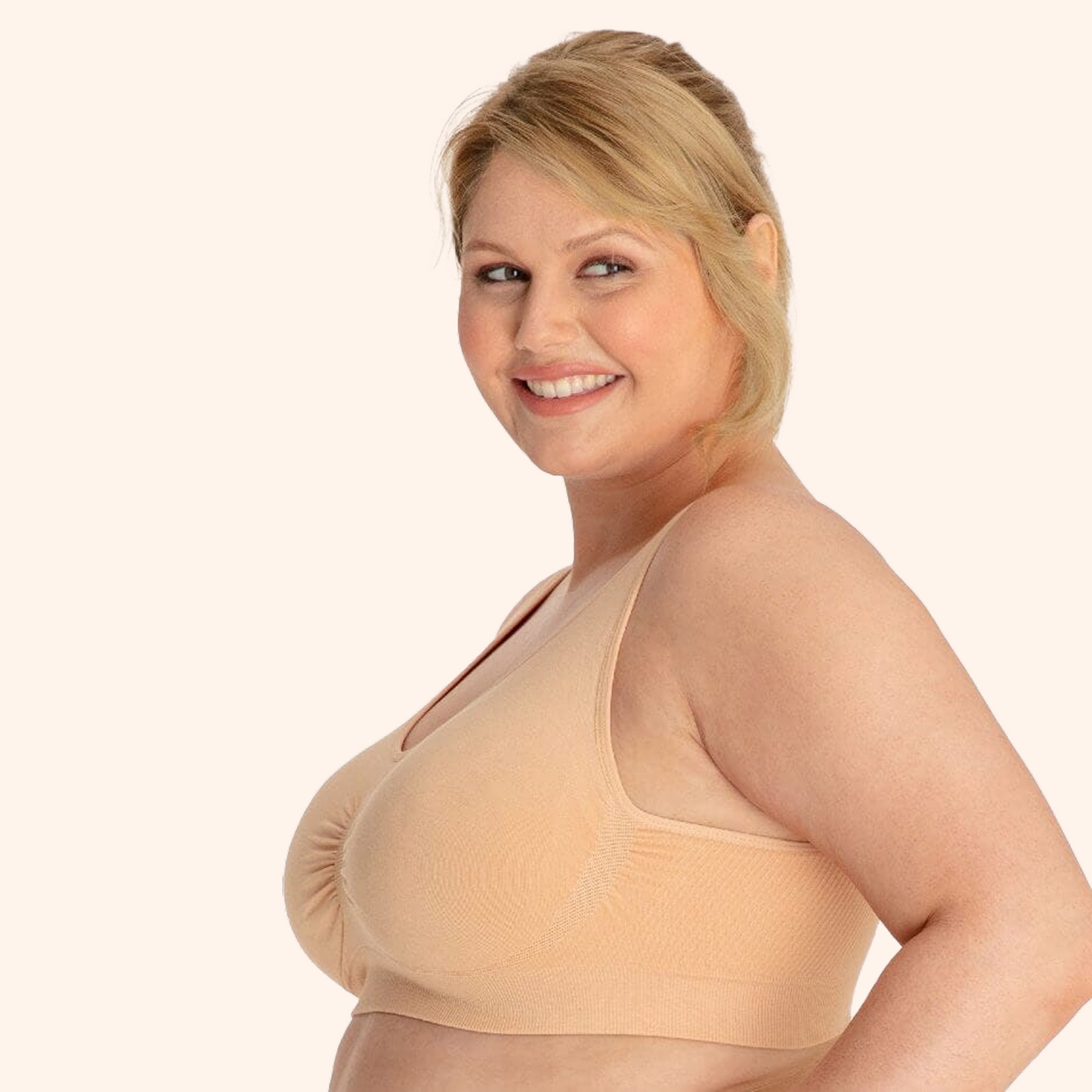 Boobreeze™ Naadloze Bamboe Comfort Bh – Zonder Beugel, Met Vorm & Ademend Design