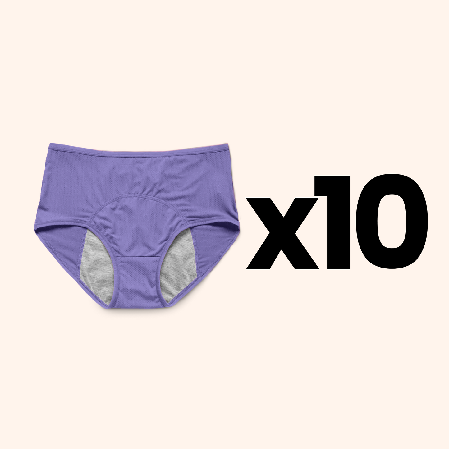 Absorberend Menstruatie Ondergoed voor Vertrouwen en Comfort (Blauw)