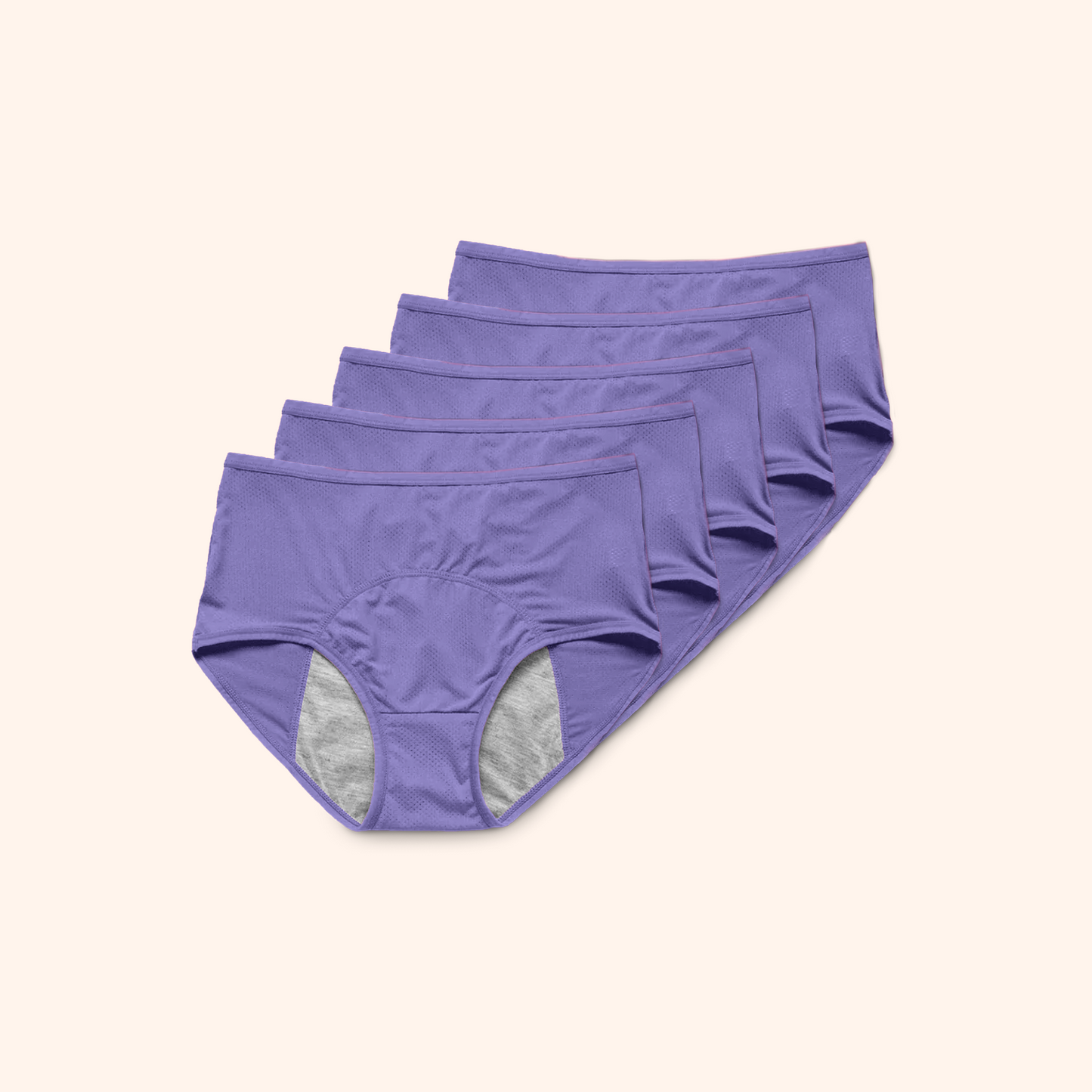 Absorberend Menstruatie Ondergoed voor Vertrouwen en Comfort (Blauw)