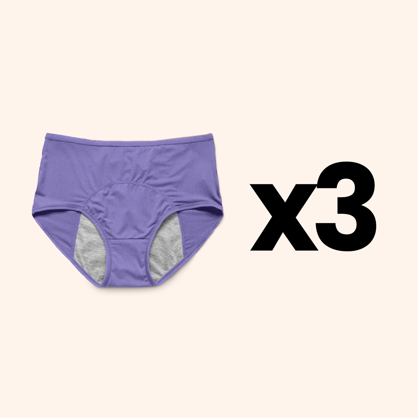 Absorberend Menstruatie Ondergoed voor Vertrouwen en Comfort (Blauw)