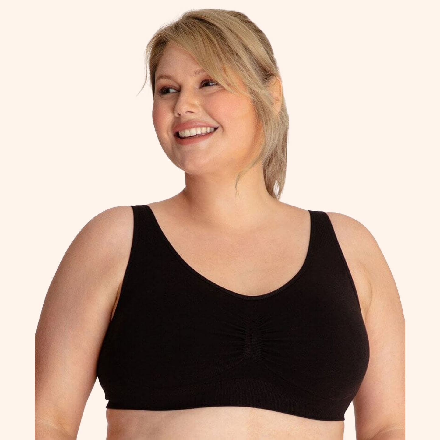 Boobreeze™ Naadloze Bamboe Comfort Bh – Zonder Beugel, Met Vorm & Ademend Design