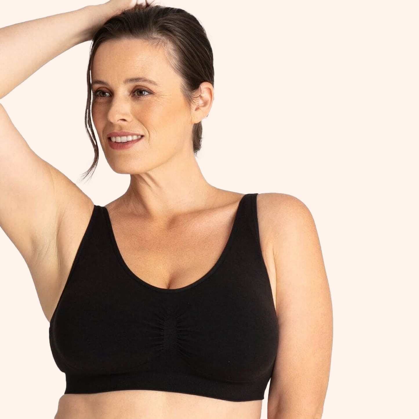 Boobreeze™ Naadloze Bamboe Comfort Bh – Zonder Beugel, Met Vorm & Ademend Design
