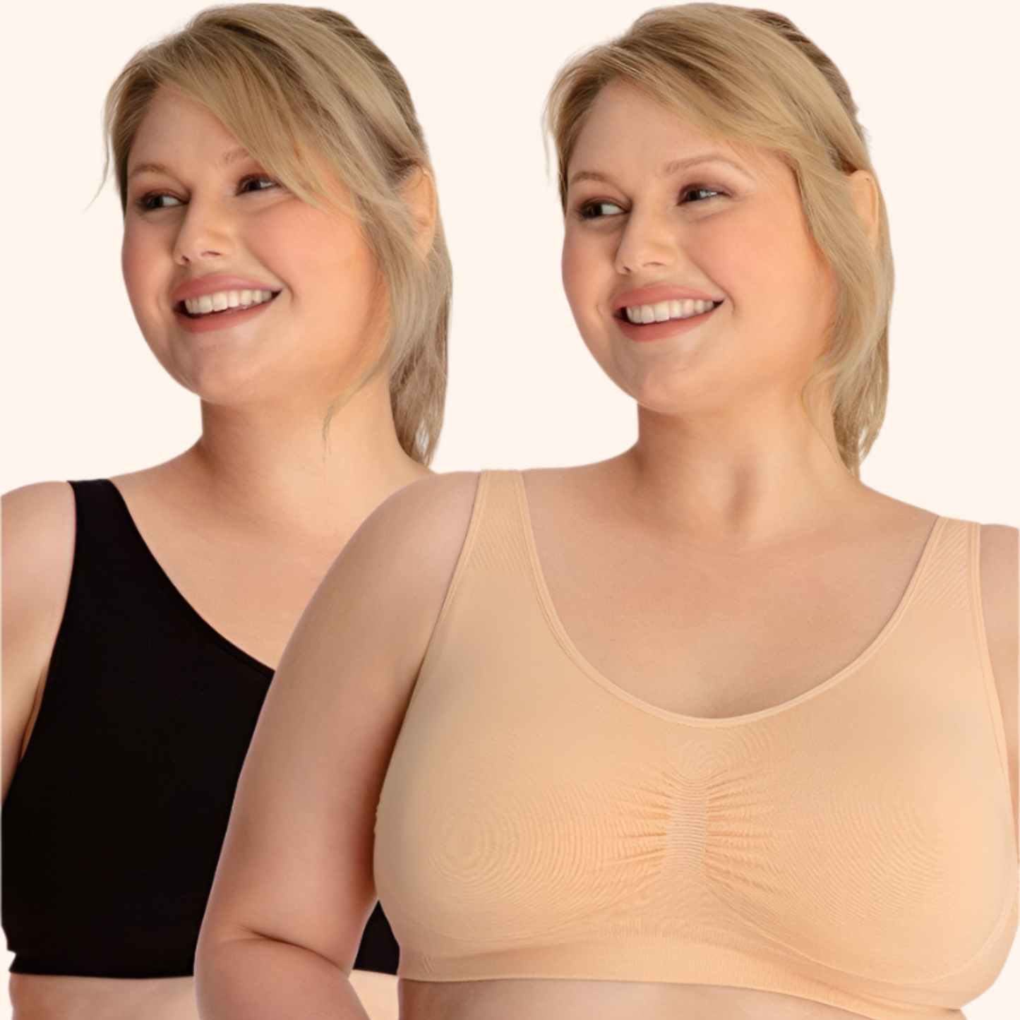 Boobreeze™ Naadloze Bamboe Comfort Bh – Zonder Beugel, Met Vorm & Ademend Design