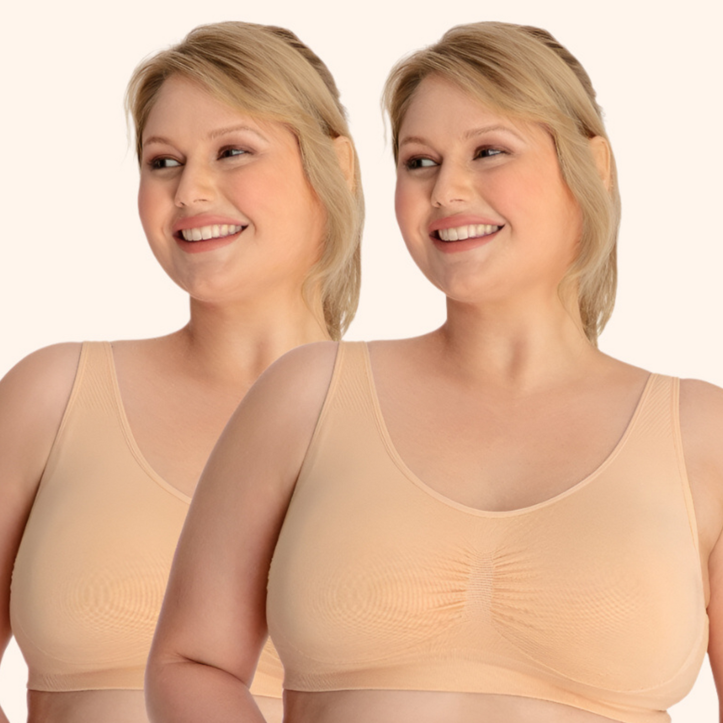 Boobreeze™ Naadloze Bamboe Comfort Bh – Zonder Beugel, Met Vorm & Ademend Design