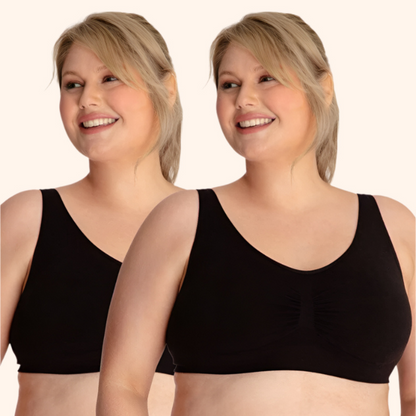 Boobreeze™ Naadloze Bamboe Comfort Bh – Zonder Beugel, Met Vorm & Ademend Design